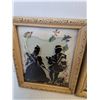 Image 2 : Vintage Style Shadow Couple Curved Glass Frames - 4.5" x 6"