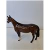Image 4 : Beswick Horse Figurine #1484 - Huntsman Horse - Brown Glossy - 6.75"