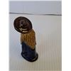 Image 3 : Mudmen Figurine - Man Carrying Barrel - 4" - China Stamped