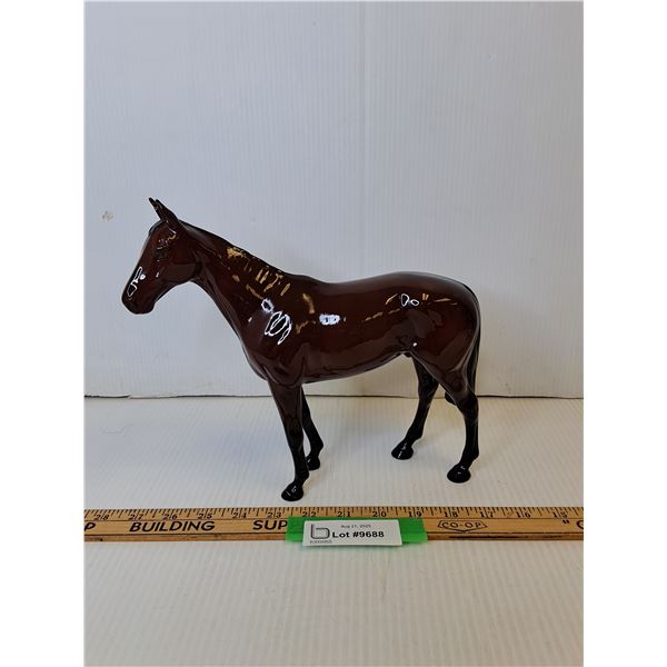 Beswick Horse Figurine #1557 - Imperial Stance - 8.5" - Brown
