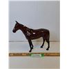 Image 1 : Beswick Horse Figurine #1557 - Imperial Stance - 8.5" - Brown