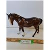 Image 1 : Beswick Horse Figurine #976 - Brown Mare - Facing Left Version