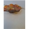 Image 2 : Vintage Fenton Glass Northwood Rainbow Bowl - 8" x 2.75"