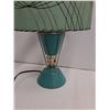 Image 3 : # Vintage MCM Atomic Style Fiberglass Shade End Table Lamp - 11" x 10" - Works, Bulb Not Included
