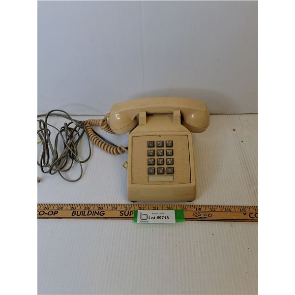 Retro Landline Telephone - Beige