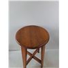 Image 2 : Wood Stool- 11.5" x 11.5" x 20.5"- Cannot Ship
