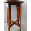 Image 3 : Wood Stool- 11.5" x 11.5" x 20.5"- Cannot Ship