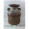 Image 1 : **Antique Cream Can- 13" x 17.5"