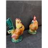 Image 3 : (2) Ceramic Hens- 7"