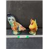 Image 1 : Rooster Planter & Hen Statue
