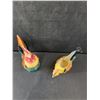 Image 4 : (2) Ceramic Roosters