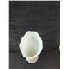 Image 6 : Milk Glass Flower Vase- 20.5