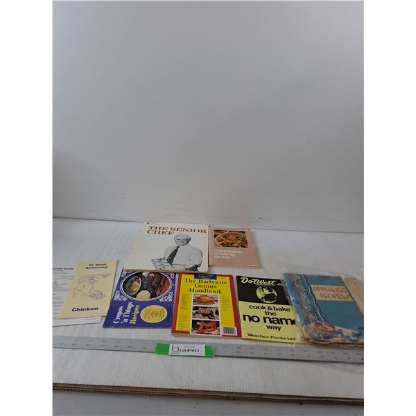 (7) Variety Of Vintage Cooking Books