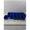 Image 1 : (17) Small Plastic Storage Containers- 4" x 6" 3"