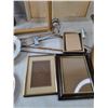 Image 5 : (11) Variety Of Different Sized Picture Frames & (4) Winter Scene Plates