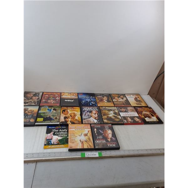 (17) Variety Of DVDs