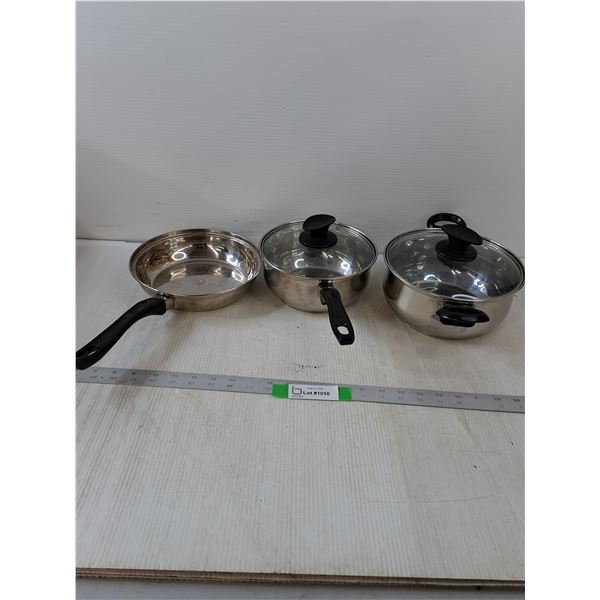 (2) Pots & A Pan