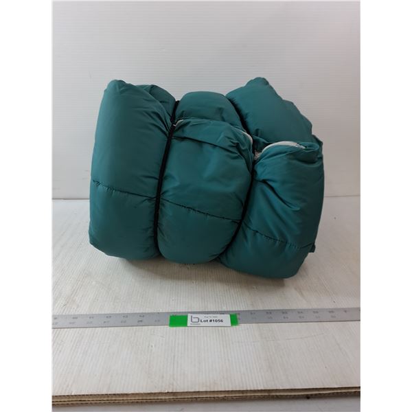 Teal Colored Sleeping Bag