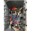 Image 3 : **Stanley Box with Complete Plumbing Tools-Cutter, Acid, Solder, Pex Tools-Cannot Ship