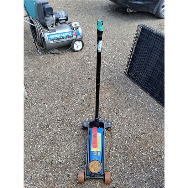 ** Power Fist Automotive 3-Ton Floor Jack -  Tested  -  Cannot Ship