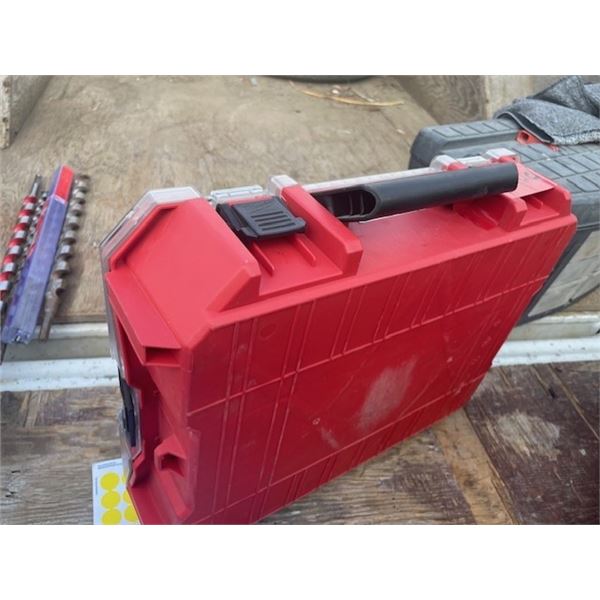 Milwaukee Tote with Electrical Connectors