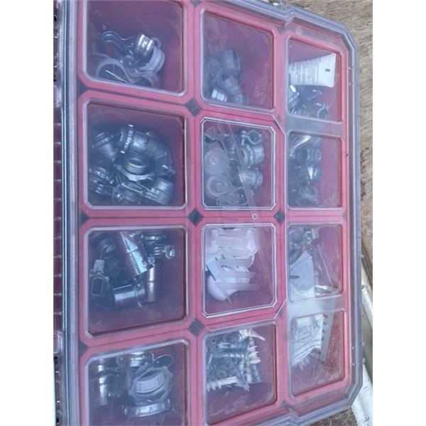 Milwaukee Tote with Electrical Connectors