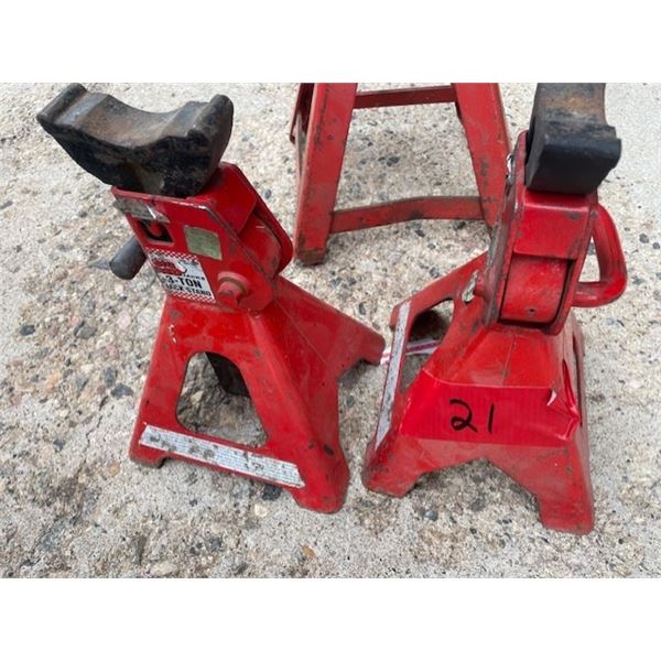 Set of 3 Ton Jack Stands  -  PICK UP