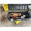 Image 2 : Hole Saws Wood Drill Bits-Over 100 Pieces in Stanley Tote-Cannot Ship