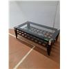 Image 3 : *Metal Frame Coffee Table With Glass Top- CANNOT SHIP