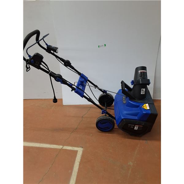 **21-Inch 15-Amp Electric Snow Blower- CANNOT SHIP- Powers On As Is