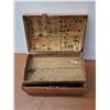 Image 7 : *Wood Storage Trunk With Lock And Tray- CANNOT SHIP