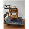 Image 3 : **Wooden Shelf (13 x 13x 24),  Bike Tire & Hand Truck Dolly (36" x 24")- CANNOT SHIP