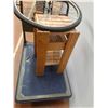 Image 6 : **Wooden Shelf (13 x 13x 24),  Bike Tire & Hand Truck Dolly (36" x 24")- CANNOT SHIP