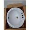 Image 2 : *Oval Drop-In Sink Bowl- CANNOT SHIP