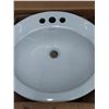 Image 4 : *Oval Drop-In Sink Bowl- CANNOT SHIP
