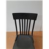 Image 2 : *Black Wood Rocking Chair- CANNOT SHIP