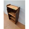 Image 2 : *Wooden Bookshelf With Three Shelves- CANNOT SHIP- Well Used