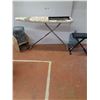 Image 1 : *Ironing Board, Black Cushioned Stool & (2) Water Jugs- CANNOT SHIP