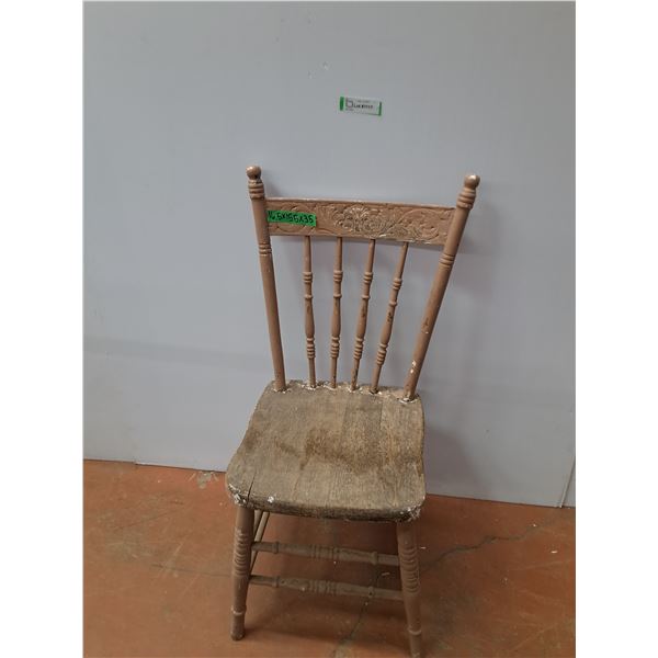*Solid Wood Chair- CANNOT SHIP