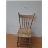 Image 1 : *Solid Wood Chair- CANNOT SHIP