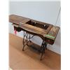 Image 9 : *Vintage Singer Treadle Sewing Machine Cabinet Table- CANNOT SHIP- No Machine