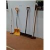 Image 1 : **Metal Shovel, Plastic Shovel, Ice Chipper & Curling Broom-CANNOT SHIP