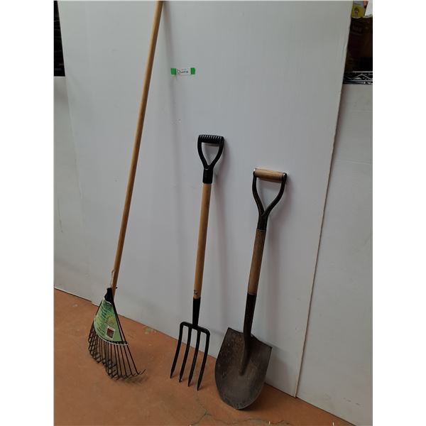 **Pitch Fork, Metal Shovel & Metal Rake- CANNOT SHIP