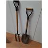 Image 2 : **Pitch Fork, Metal Shovel & Metal Rake- CANNOT SHIP