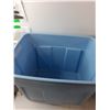 Image 3 : (3) Plastic Storage Bins- Cannot Ship