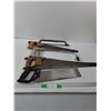 Image 1 : (5) Hand-Powered Saws- (Longest 25")