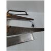 Image 3 : (5) Hand-Powered Saws- (Longest 25")