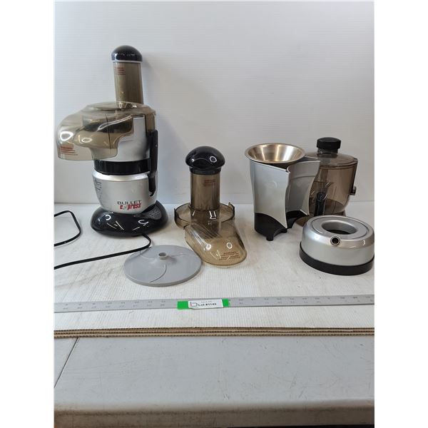 Bullet Express Food Processer Juicer- Powers On As Is