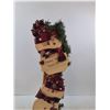 Image 4 : Wood Christmas Decoration- 26" x 7" x 8"  -  PICK UP