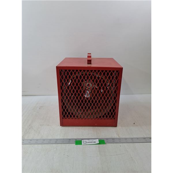Heavy Duty Space Heater- 10.5" x 9.5" x 11"- As Is